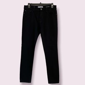 DL1961 Florence Instasculpt Black Denim Jeans: Riker - Excellent Like New - 29